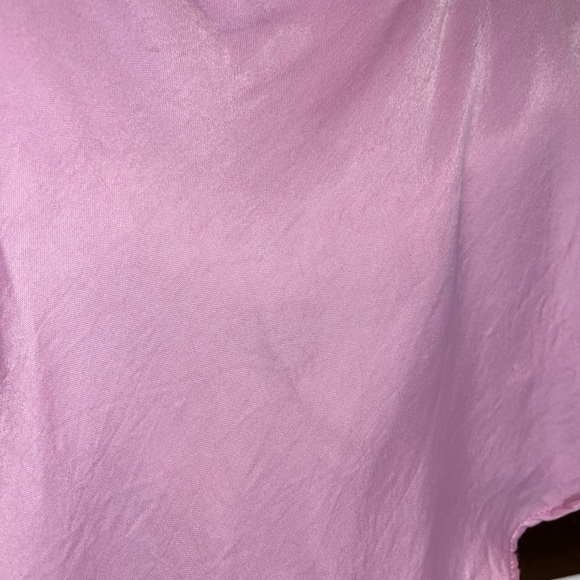 Zara Handkerchief Scarf Pink Party Crop Top - Picture 5 of 9